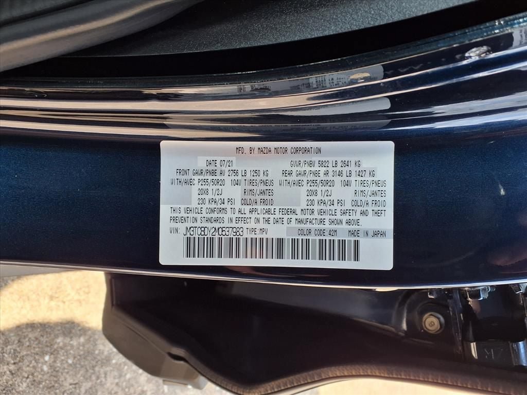 Used 2021 MAZDA CX-9 Grand Touring AWD/4WD image 14