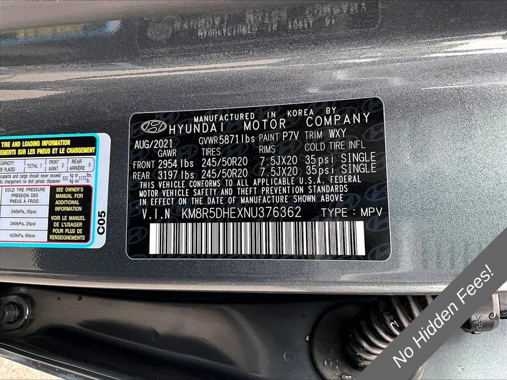 Used 2022 Hyundai Palisade Limited AWD/4WD image 29