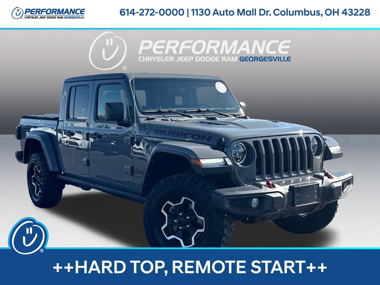 Used 2022 Jeep Gladiator Rubicon w/ LED Lighting Group AWD/4WD image 1