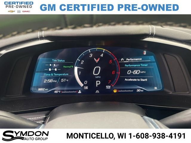 Certified 2024 Chevrolet Corvette Stingray Preferred Cpe w/ Battery Protection Package image 27