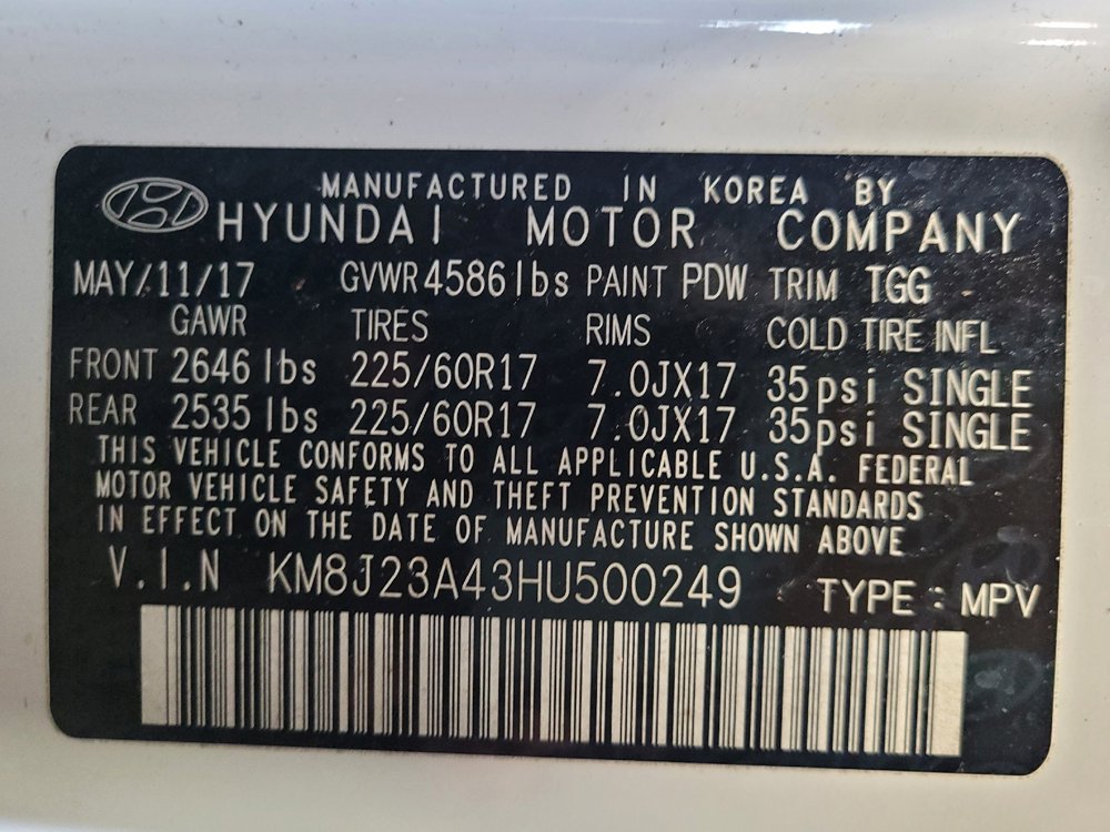 Used 2017 Hyundai Tucson SE image 33