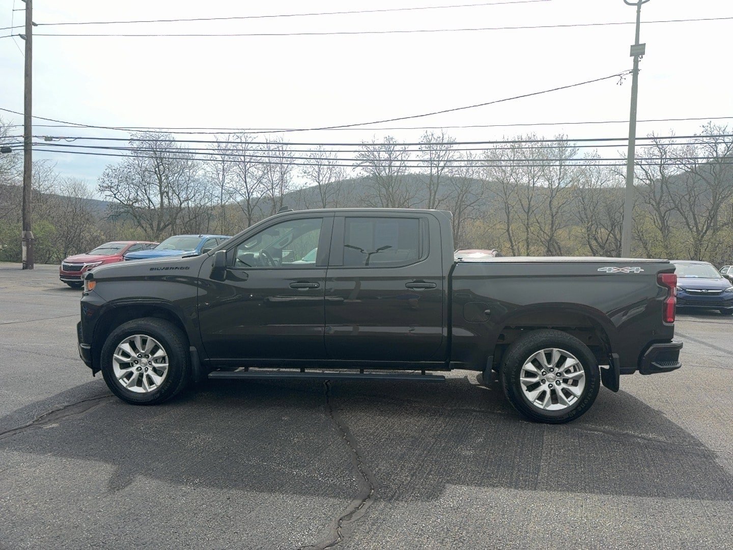 Used 2021 Chevrolet Silverado 1500 Custom w/ LPO, Dark Essentials Package image 8
