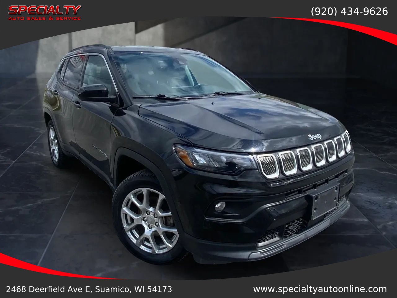 Used 2022 Jeep Compass Latitude AWD/4WD image 2