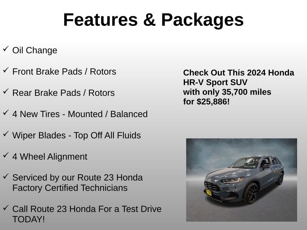 Used 2024 Honda HR-V Sport image 4