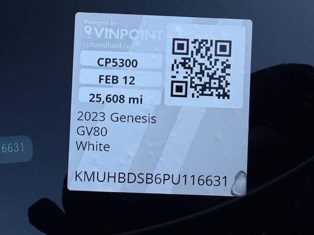 Used 2023 Genesis GV80 2.5T w/ Prestige 20" Package image 49