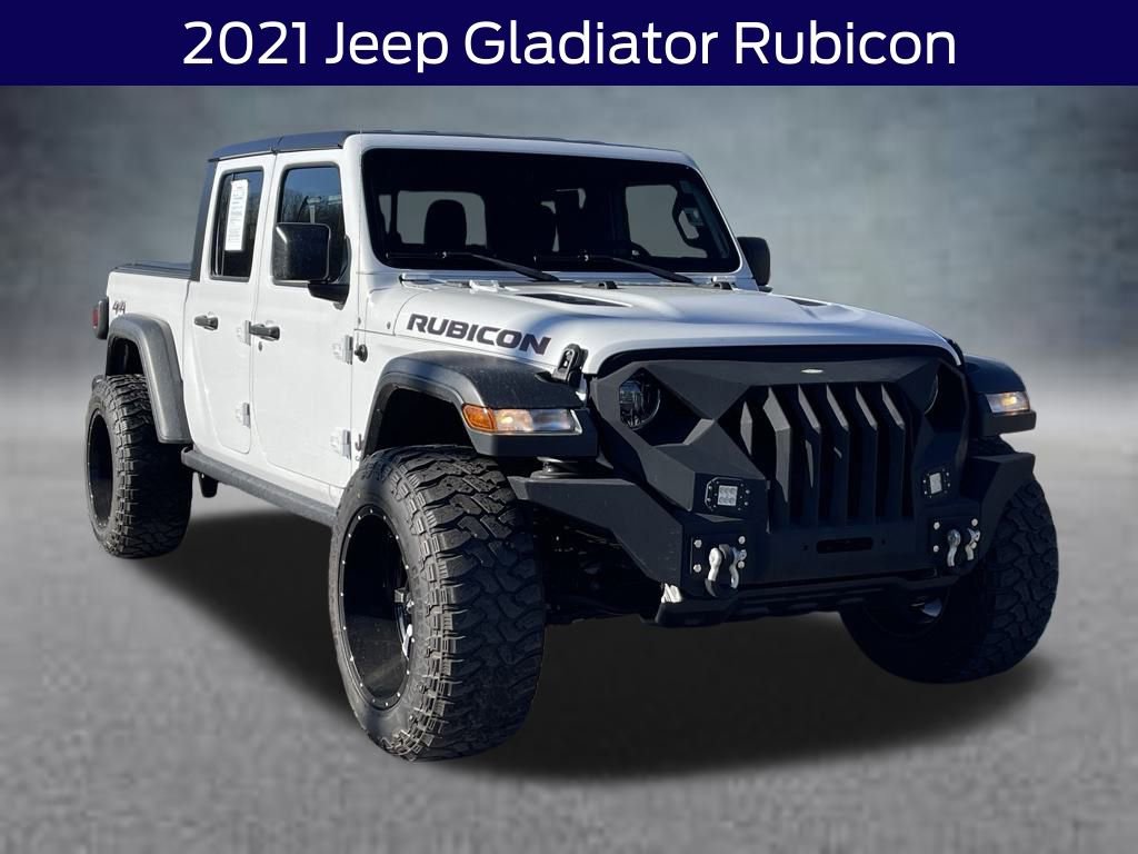 Used 2021 Jeep Gladiator Rubicon w/ Trailer Tow Package image 1