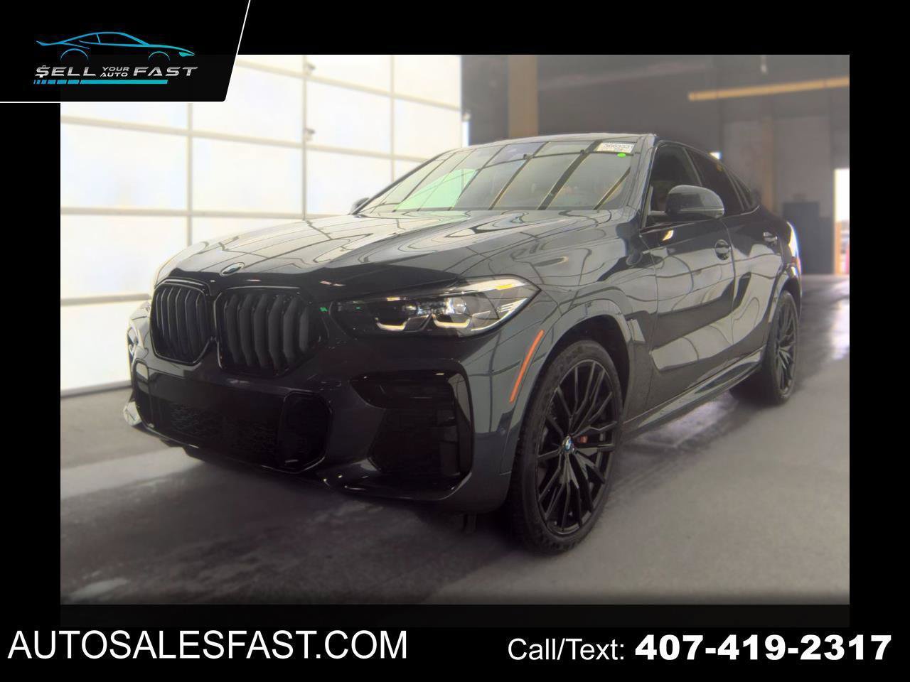Used 2022 BMW X6 xDrive40i w/ M Sport Package AWD/4WD image 1