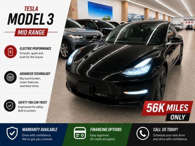 Used 2019 Tesla Model 3 Mid Range