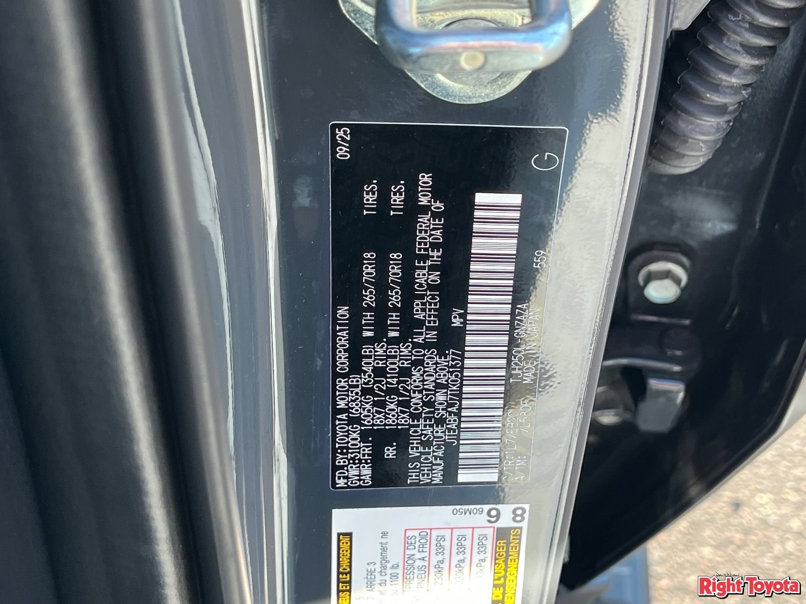 Certified 2026 Toyota Land Cruiser AWD/4WD image 33