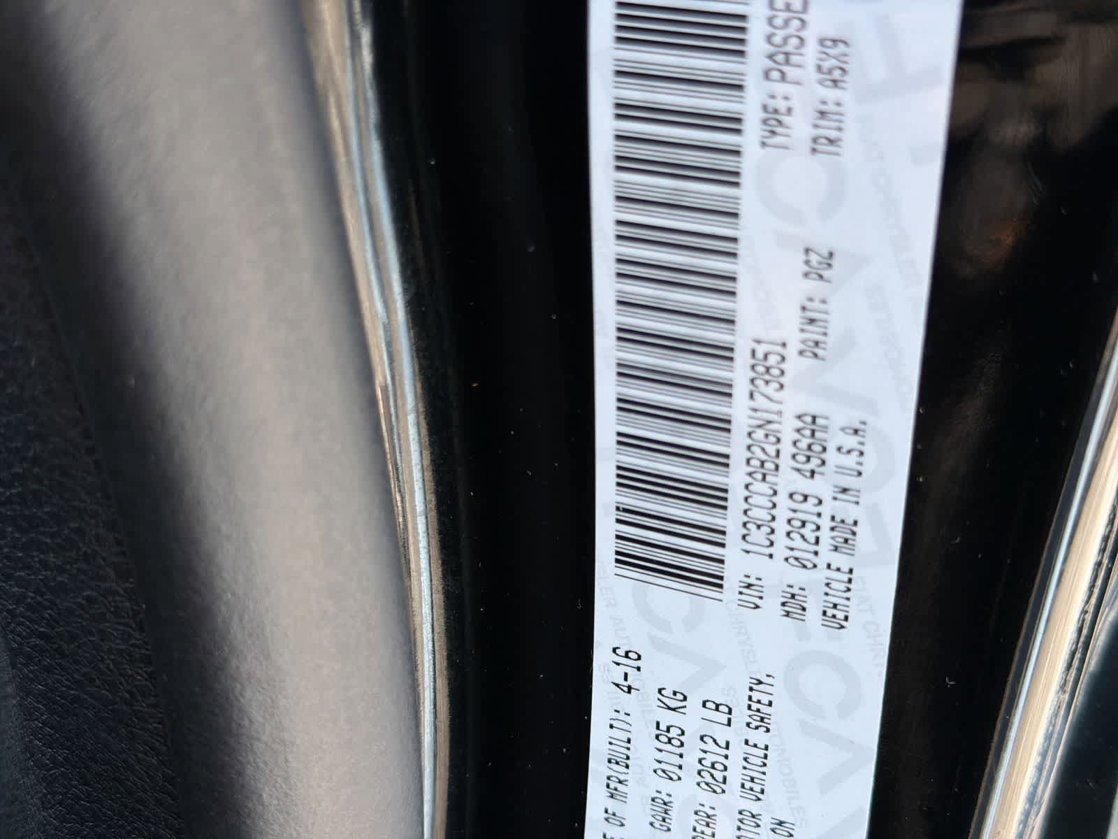 Used 2016 Chrysler 200 Limited w/ Anniversary Edition image 37