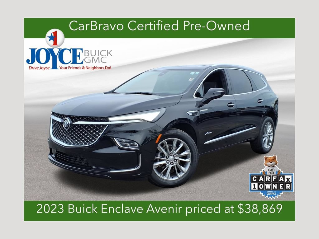 Certified 2023 Buick Enclave Avenir w/ Avenir Technology Package