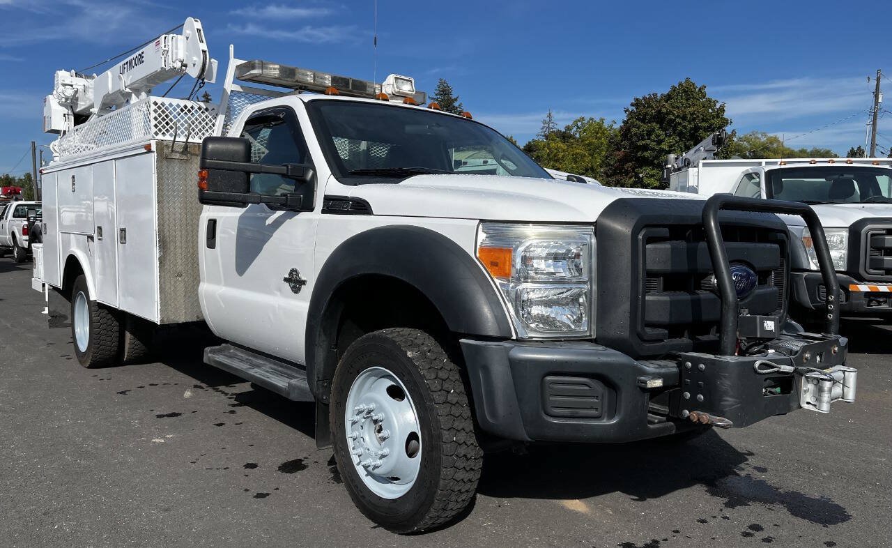 Used 2012 Ford F550 4x4 Regular Cab Super Duty w/ Payload Upgrade Pkg image 1