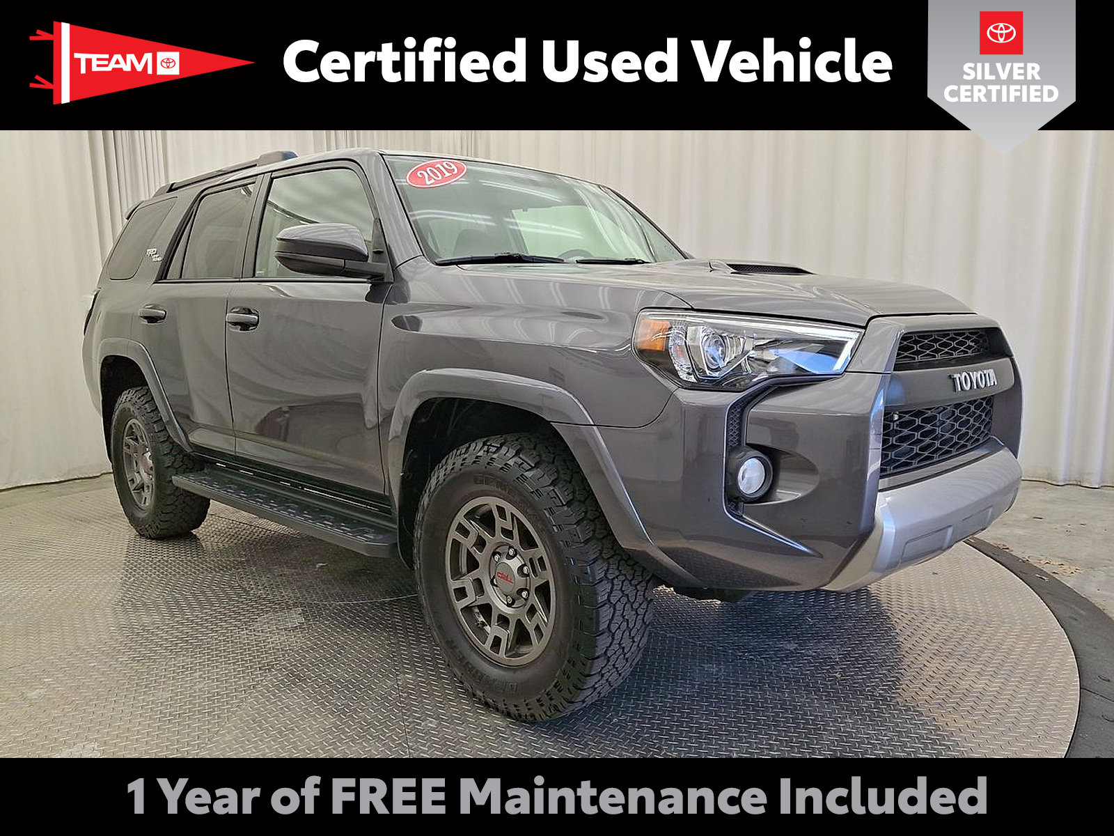 Certified 2019 Toyota 4Runner TRD Off-Road