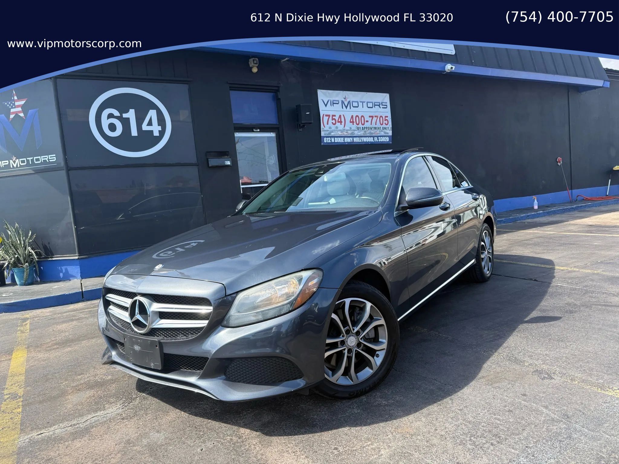 Used 2016 Mercedes-Benz C 300 4MATIC Sedan w/ Premium 1 Package image 1