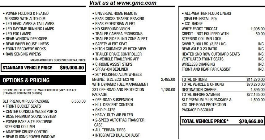 Certified 2023 GMC Sierra 1500 SLT w/ SLT Premium Plus Package AWD/4WD image 2