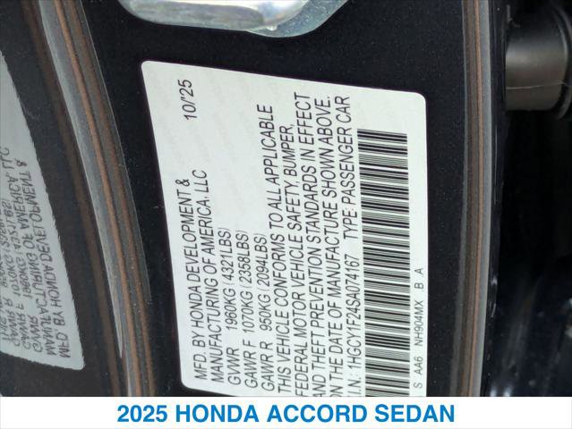 Used 2025 Honda Accord LX image 26