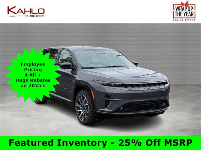 New 2025 Jeep Wagoneer S Limited w/ Comfort Package