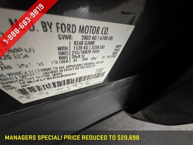 Used 2019 Ford Explorer Limited w/ Class III Trailer Tow Package AWD/4WD image 29