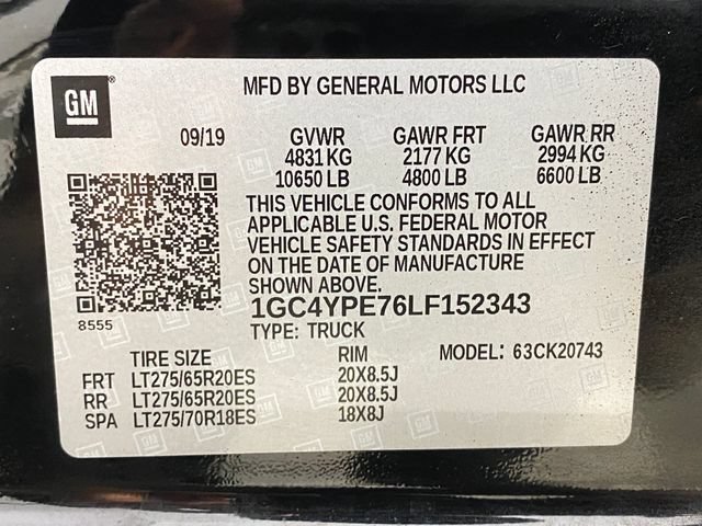 Certified 2020 Chevrolet Silverado 2500 LTZ w/ LTZ Premium Package AWD/4WD image 31