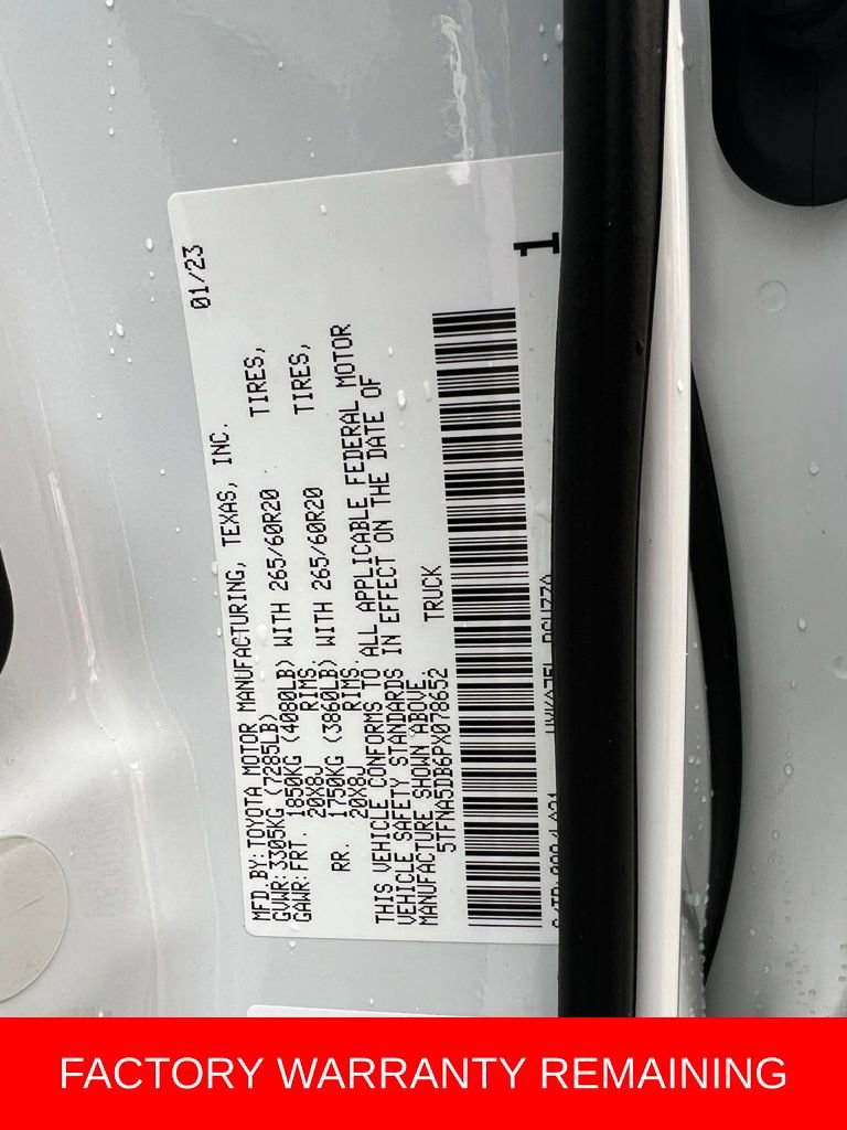 Used 2023 Toyota Tundra Platinum image 46