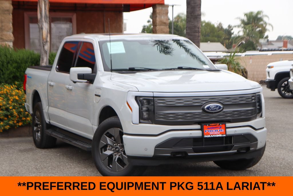 Used 2023 Ford F150 Lightning Lariat w/ Equipment Group 511A High AWD/4WD image 2