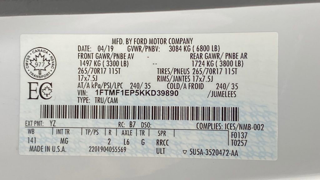 Used 2019 Ford F150 XLT image 32