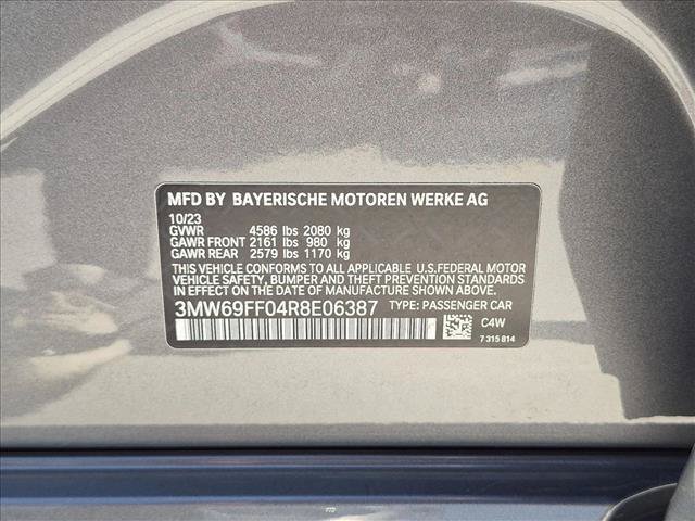 Certified 2024 BMW 330i Sedan w/ M Sport Package RWD image 24