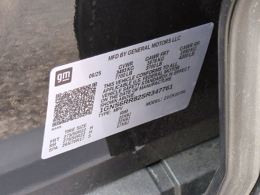 Used 2025 Chevrolet Tahoe RST w/ RST Capability Package image 38