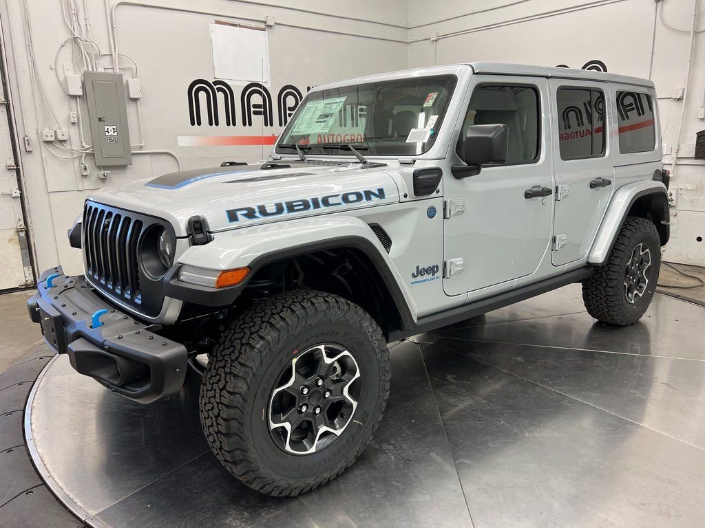 New 2023 Jeep Wrangler Unlimited Rubicon 4xe w/ Steel Bumper Group image 6
