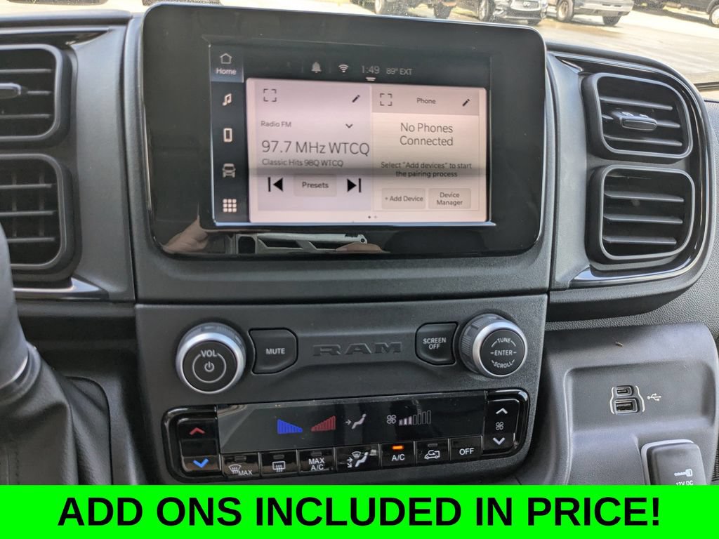 New 2023 RAM ProMaster 3500 w/ Convenience Group FWD image 21