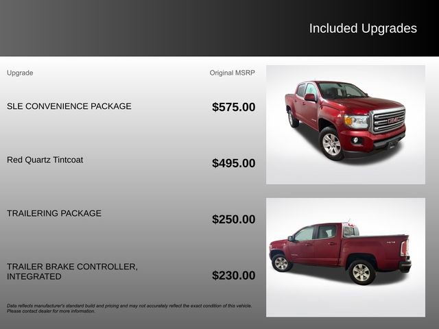 Used 2017 GMC Canyon SLE w/ SLE Convenience Package image 5