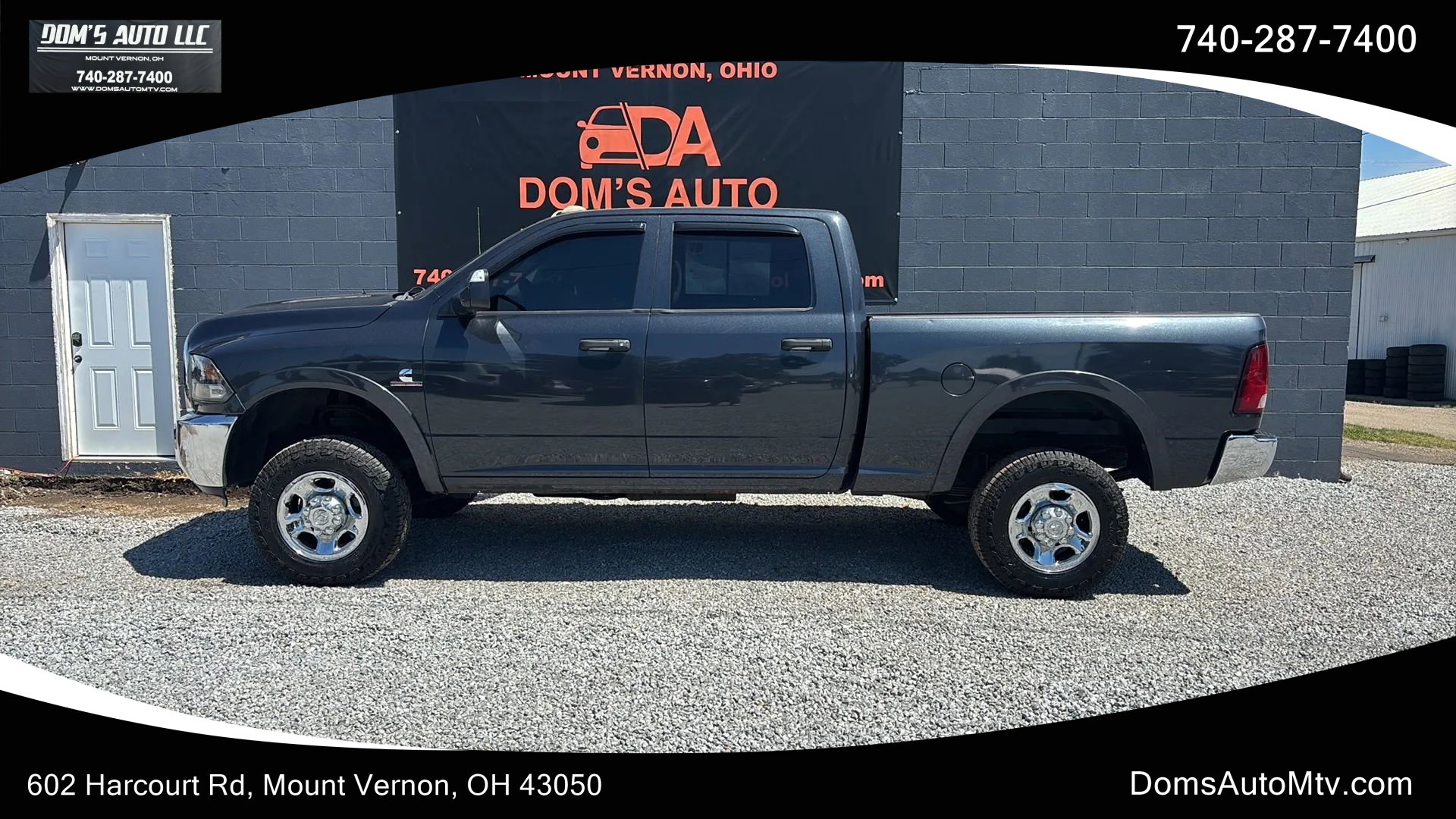 Used 2013 RAM 2500 Tradesman w/ Chrome Appearance Group