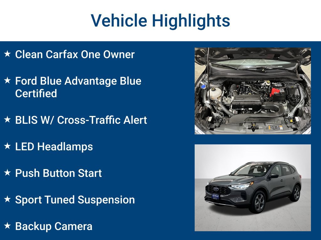 Certified 2025 Ford Escape ST-Line AWD/4WD image 3