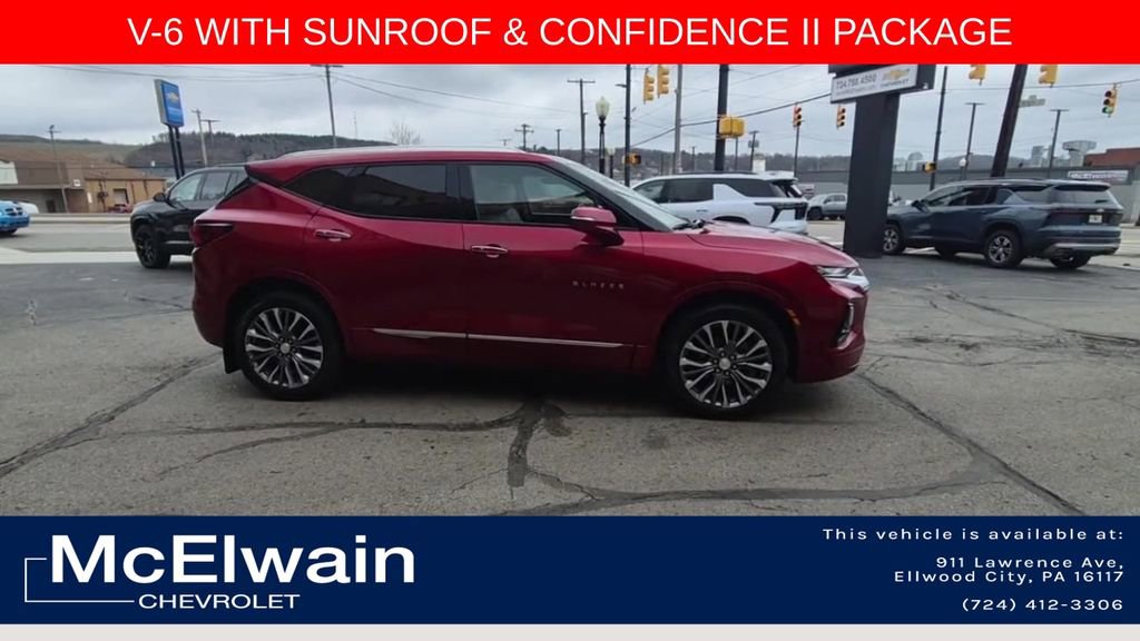 Used 2021 Chevrolet Blazer Premier w/ Driver Confidence II Package image 2