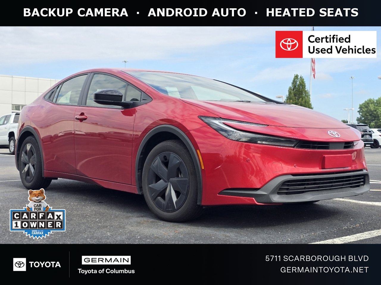 Used 2025 Toyota Prius LE FWD image 1