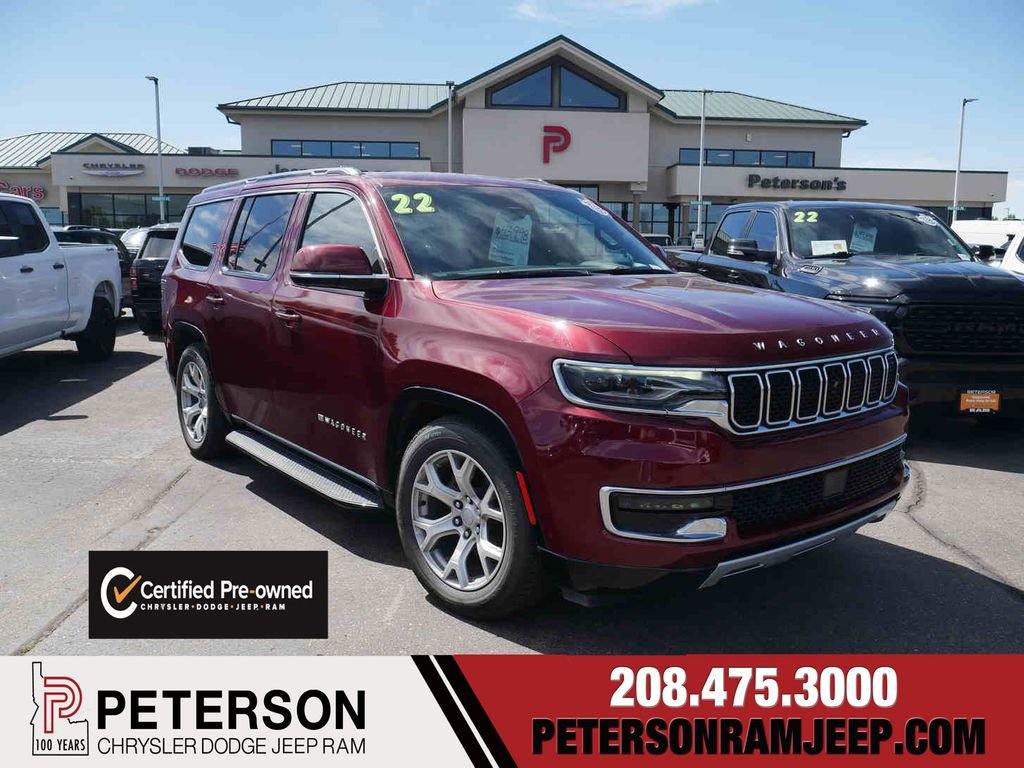 Certified 2022 Jeep Wagoneer Series II w/ Convenience Group I
