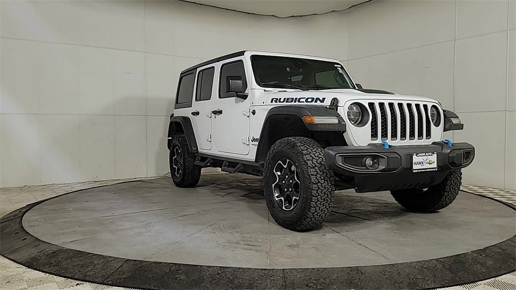 Used 2021 Jeep Wrangler Unlimited Rubicon 4xe w/ Cold Weather Group image 8