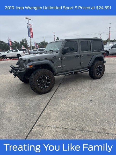 Used 2019 Jeep Wrangler Unlimited Sport S video 1