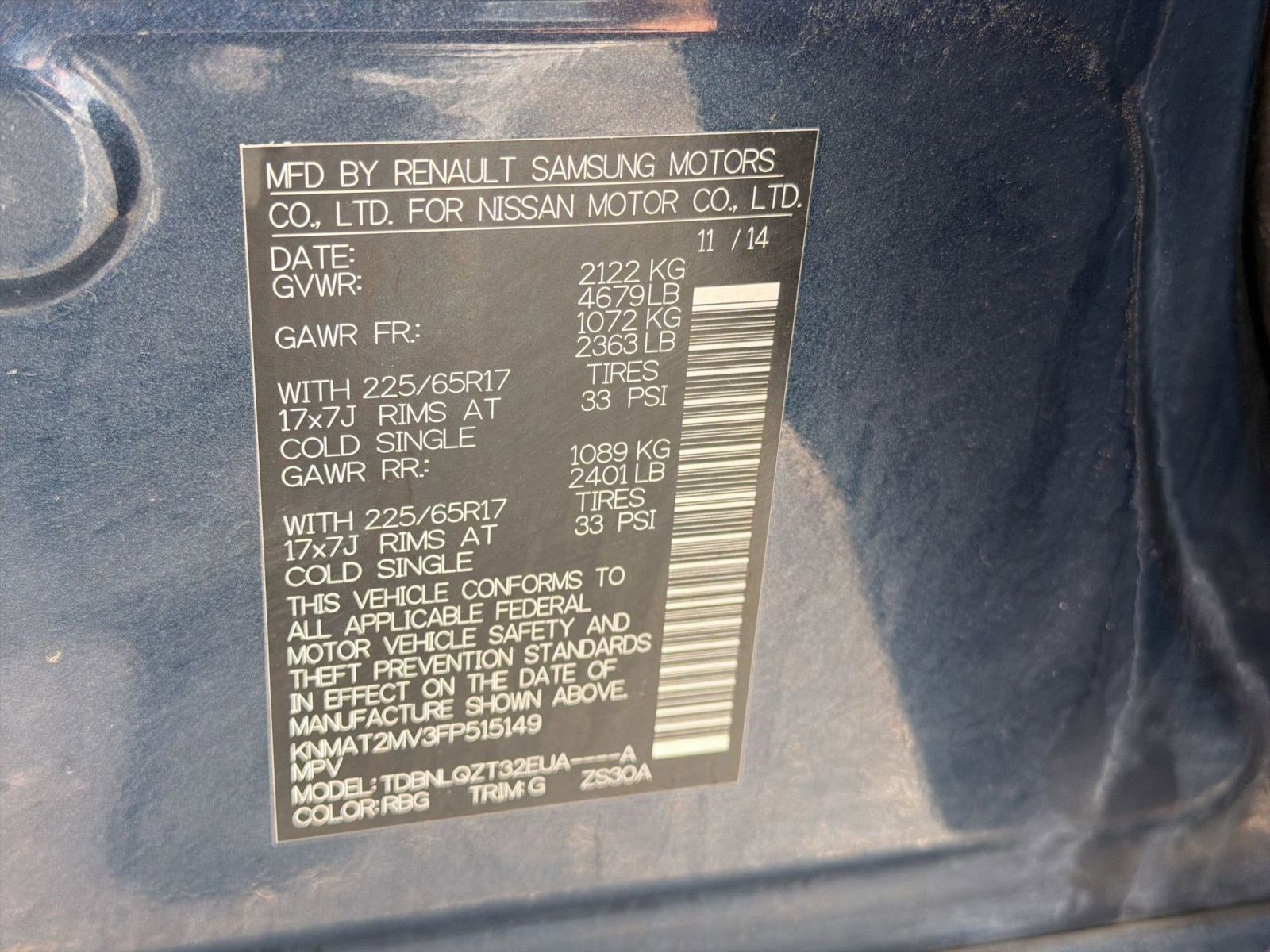 Used 2015 Nissan Rogue SV image 20