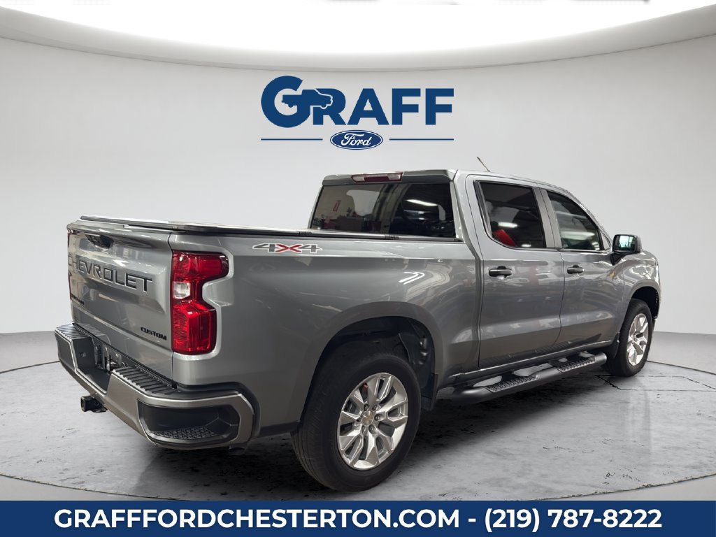 Used 2024 Chevrolet Silverado 1500 Custom w/ LPO, Dark Essentials Package AWD/4WD image 6
