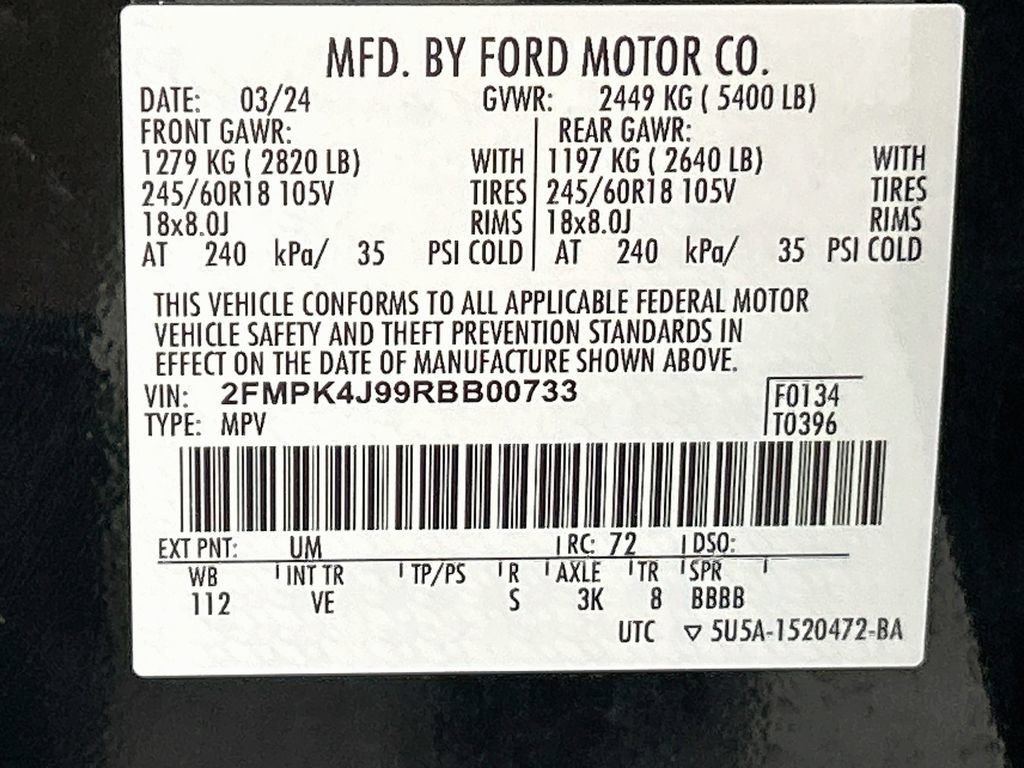 Used 2024 Ford Edge SEL AWD/4WD image 33
