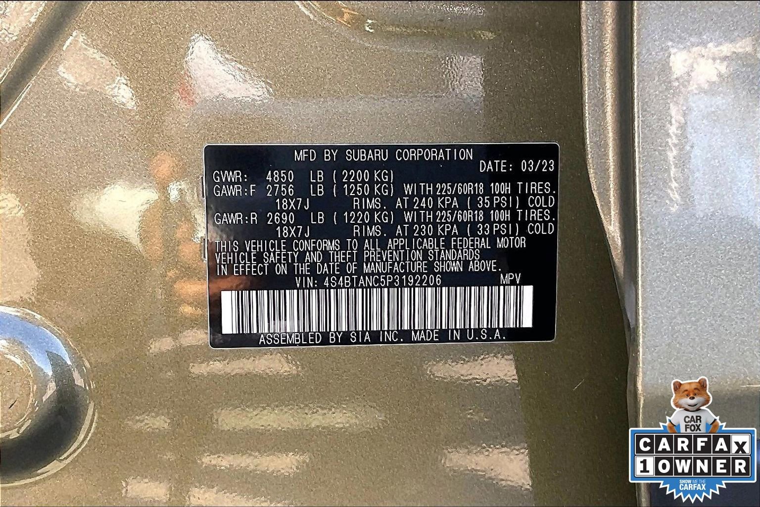 Used 2023 Subaru Outback Limited image 33