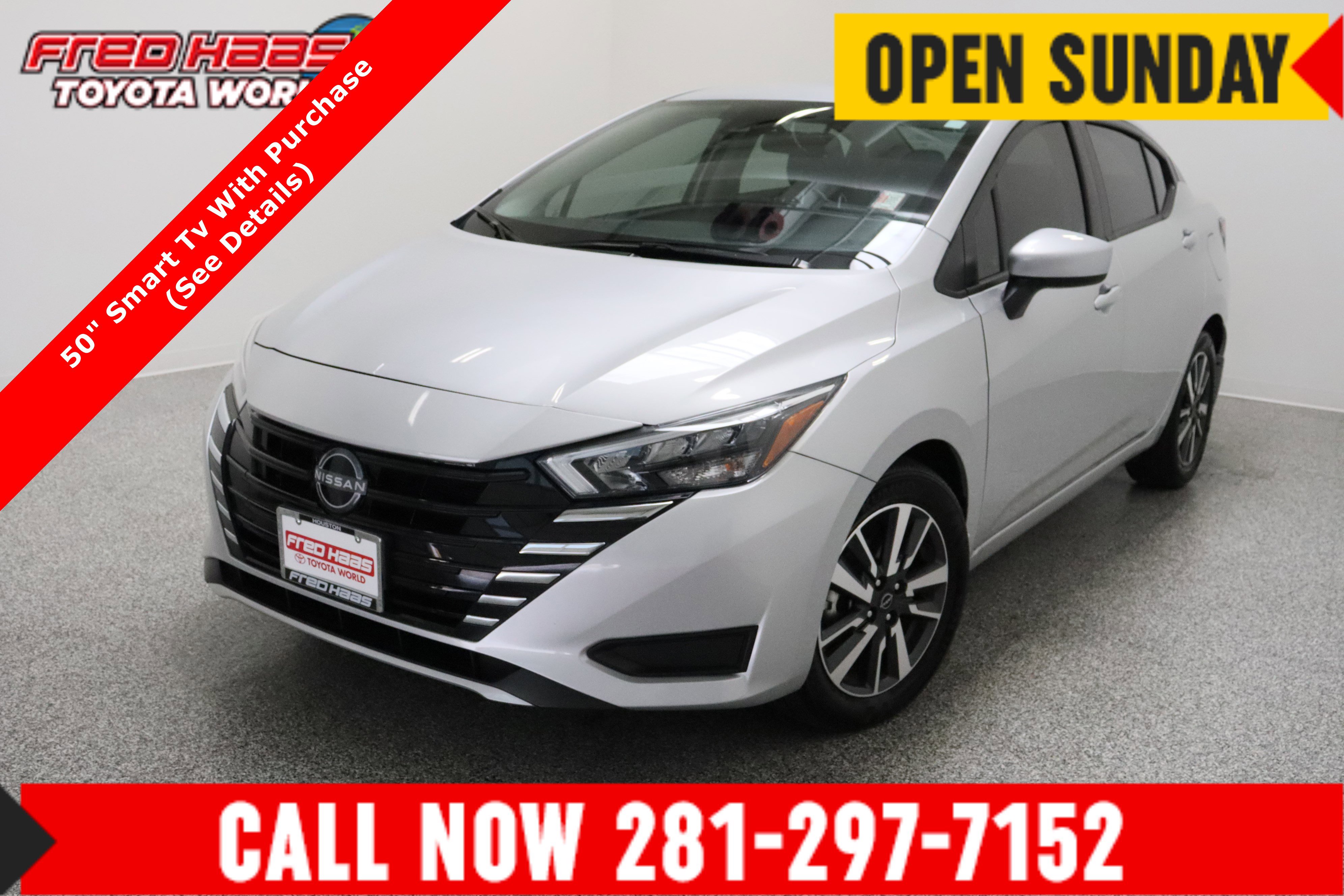 Used 2025 Nissan Versa SV w/ Trunk Package