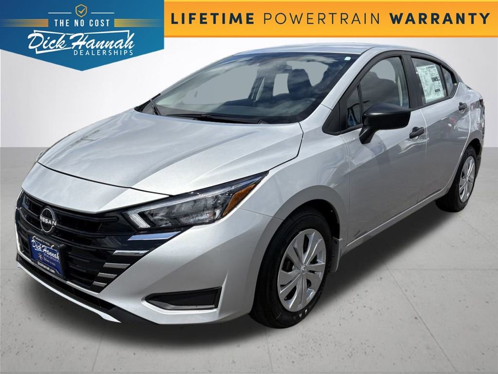 New 2025 Nissan Versa S w/ Trunk Package