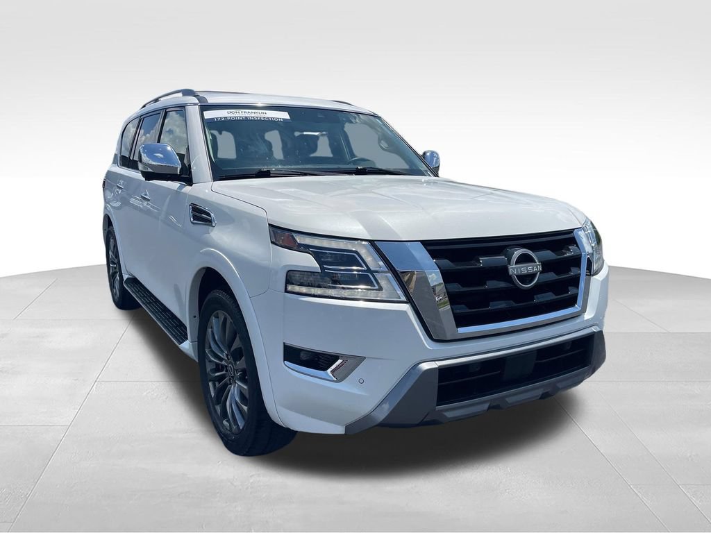 Certified 2024 Nissan Armada Platinum w/ Captain's Chairs Package AWD/4WD image 7