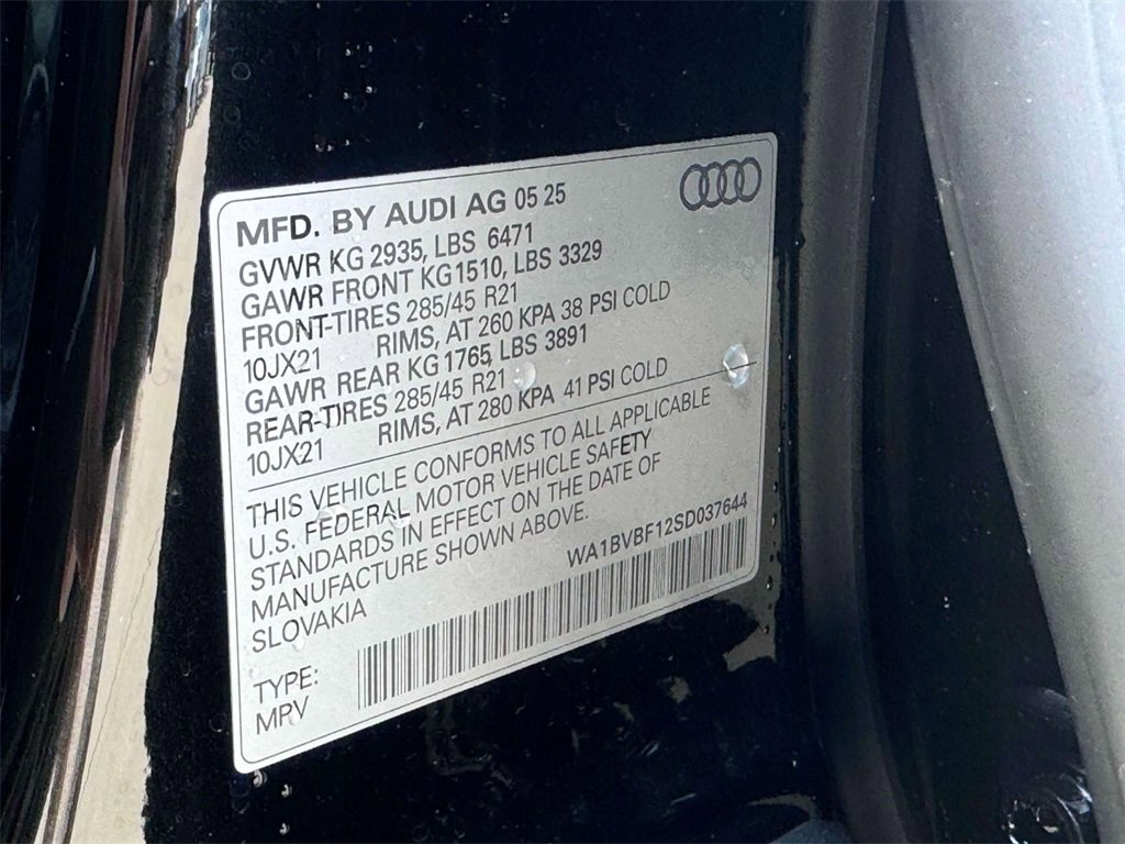 New 2025 Audi Q8 Premium Plus w/ Premium Plus Package image 21