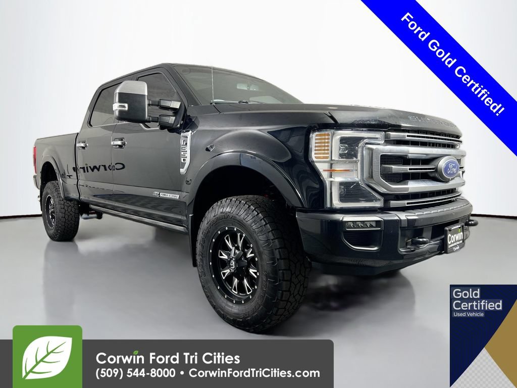 Used 2021 Ford F350 Platinum w/ Tremor Off-Road Package AWD/4WD image 1