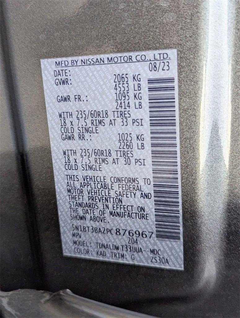 Certified 2023 Nissan Rogue SV image 33