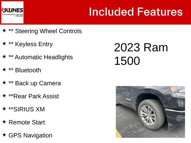 Used 2023 RAM 1500 Laramie AWD/4WD image 5