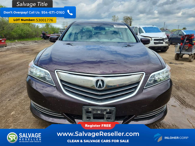 Used 2014 Acura RLX Hybrid w/ Technology Package AWD/4WD image 7